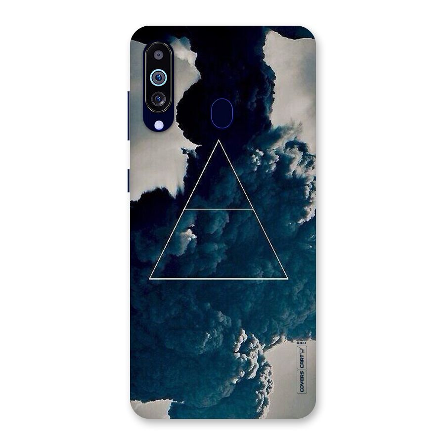 Blue Hue Smoke Back Case for Galaxy M40