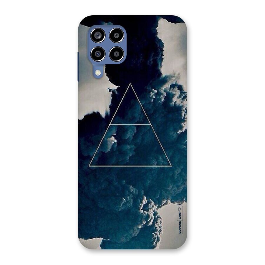 Blue Hue Smoke Back Case for Galaxy M53 5G
