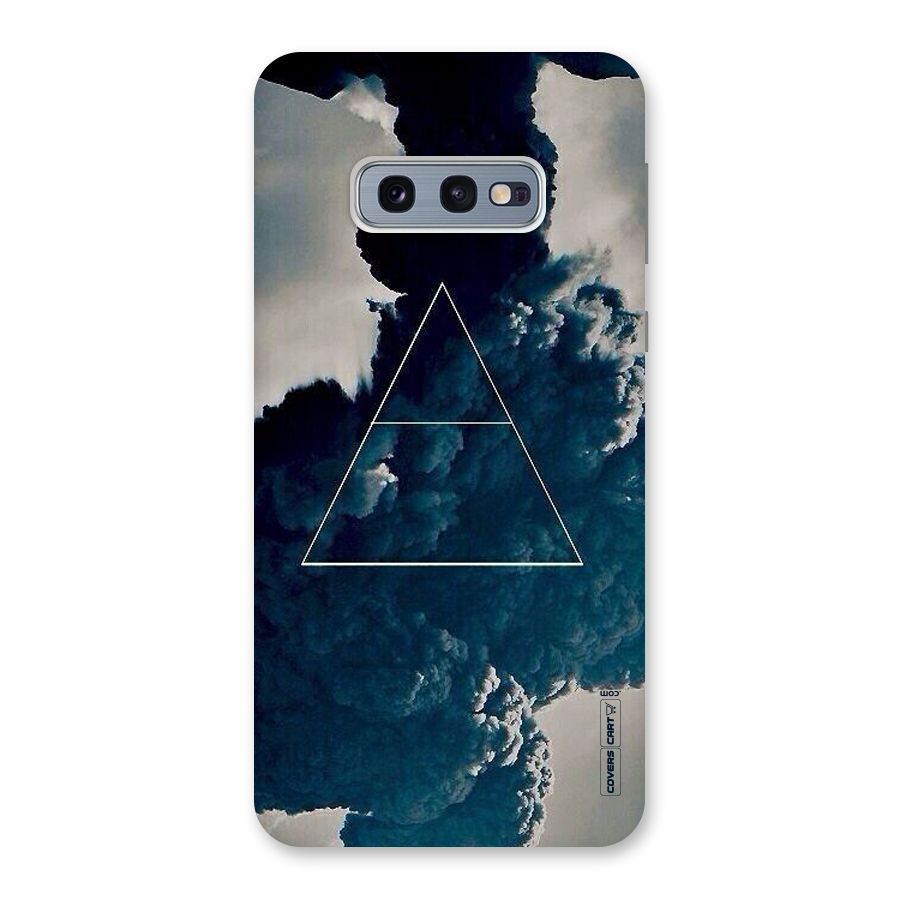 Blue Hue Smoke Back Case for Galaxy S10e