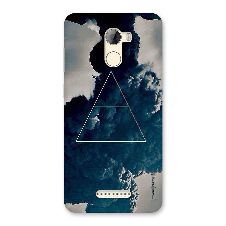 Blue Hue Smoke Back Case for Gionee A1 LIte