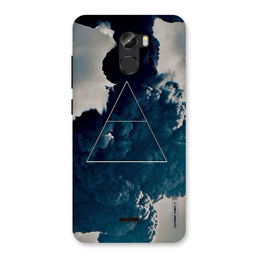 Blue Hue Smoke Back Case for Gionee X1