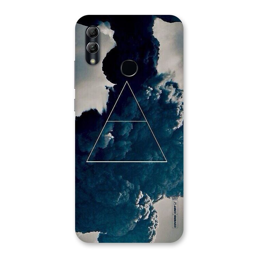 Blue Hue Smoke Back Case for Honor 10 Lite
