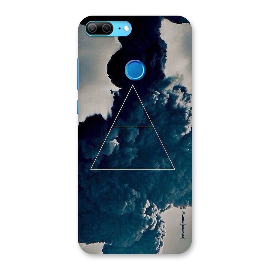 Blue Hue Smoke Back Case for Honor 9 Lite