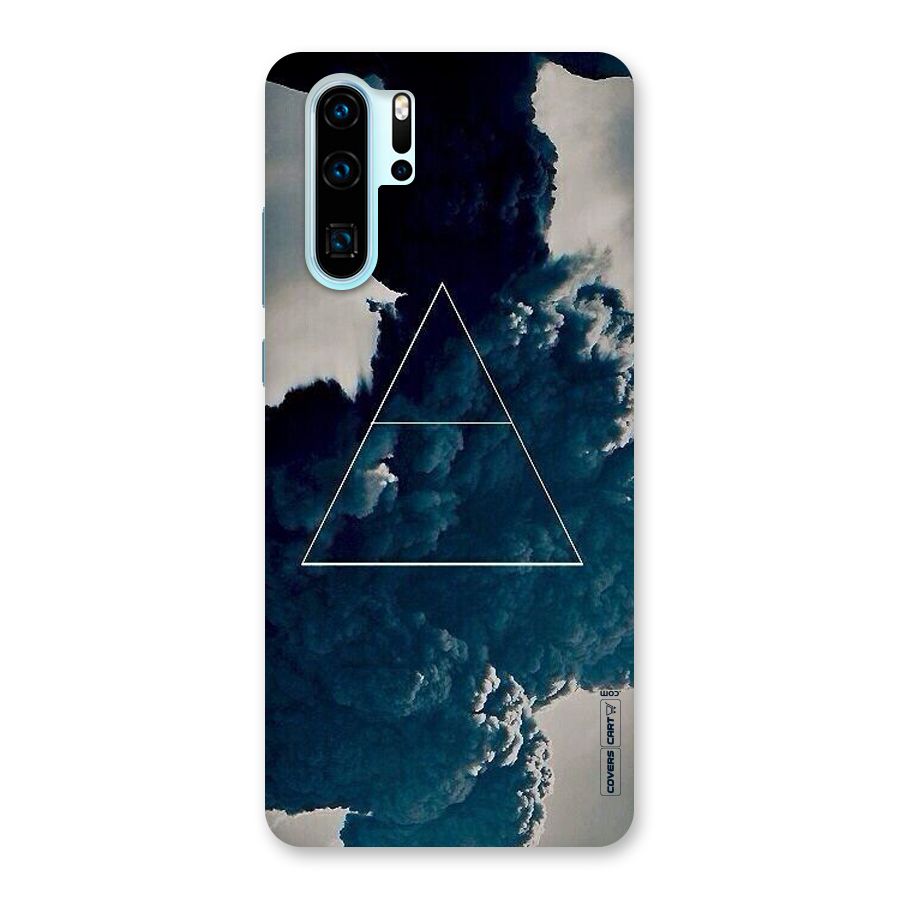 Blue Hue Smoke Back Case for Huawei P30 Pro