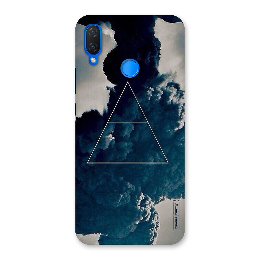 Blue Hue Smoke Back Case for Huawei P Smart+