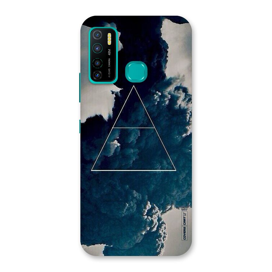 Blue Hue Smoke Back Case for Infinix Hot 9 Pro