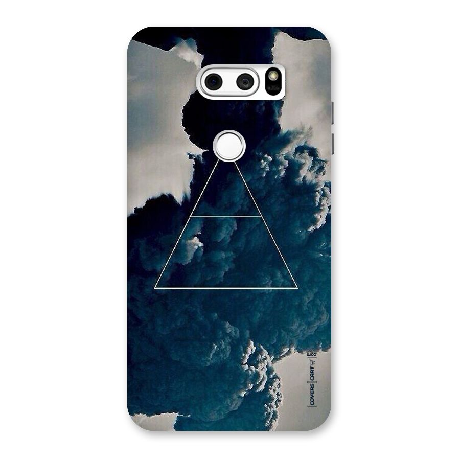 Blue Hue Smoke Back Case for LG V30