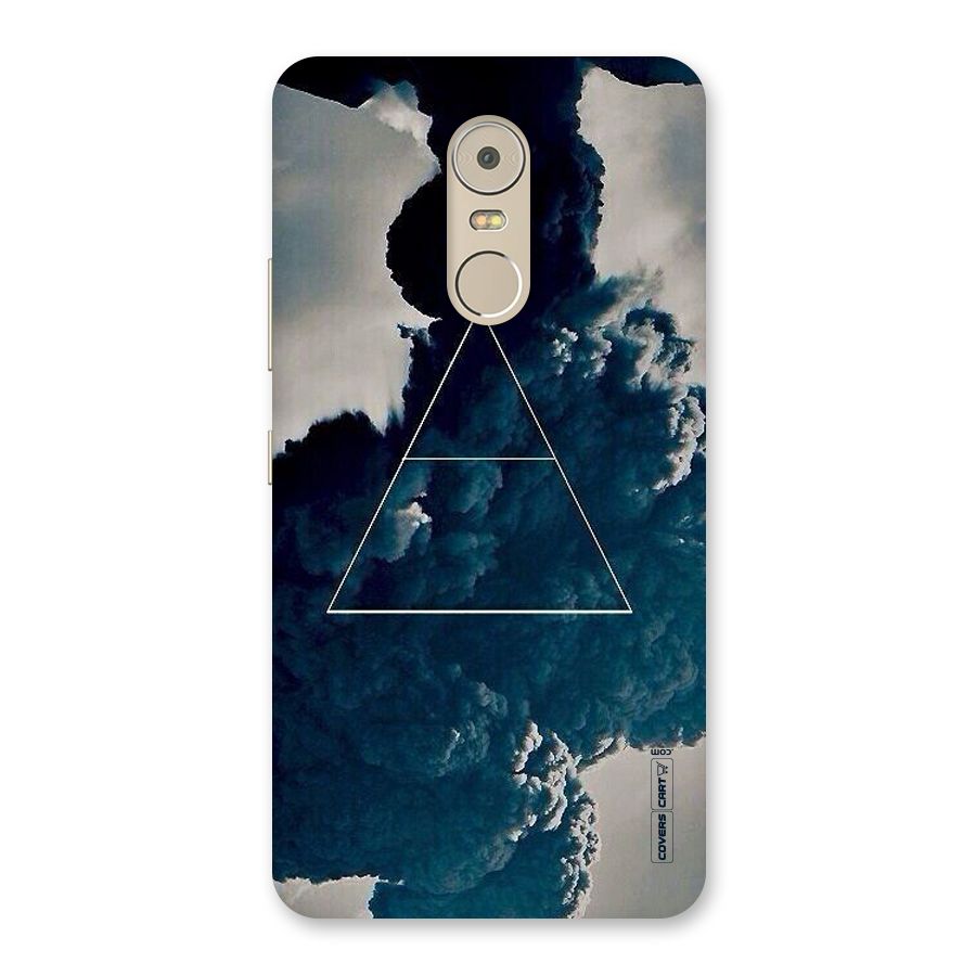 Blue Hue Smoke Back Case for Lenovo K6 Note