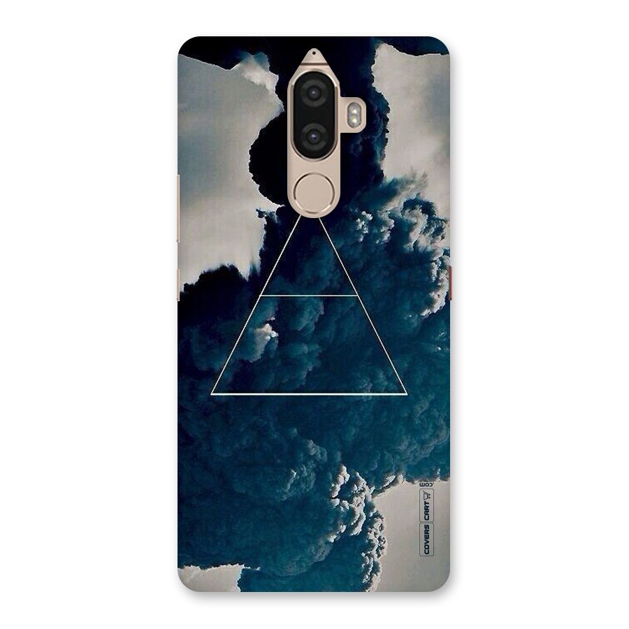 Blue Hue Smoke Back Case for Lenovo K8 Note