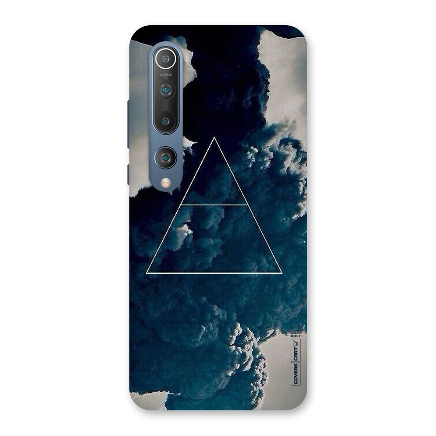 Blue Hue Smoke Back Case for Mi 10