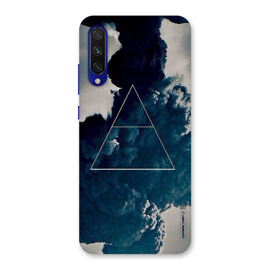 Blue Hue Smoke Back Case for Mi A3