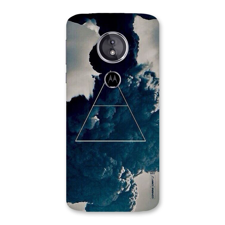 Blue Hue Smoke Back Case for Moto E5
