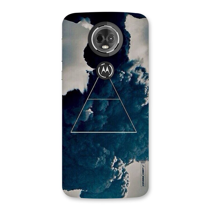 Blue Hue Smoke Back Case for Moto E5 Plus