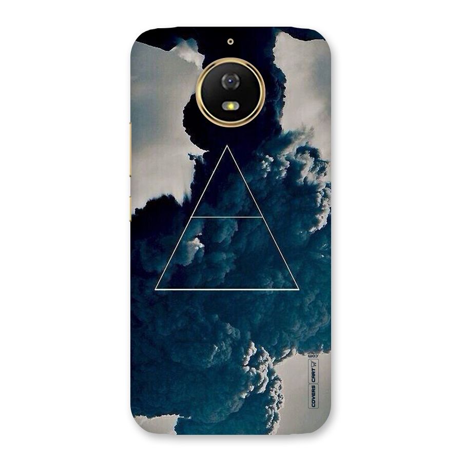 Blue Hue Smoke Back Case for Moto G5s