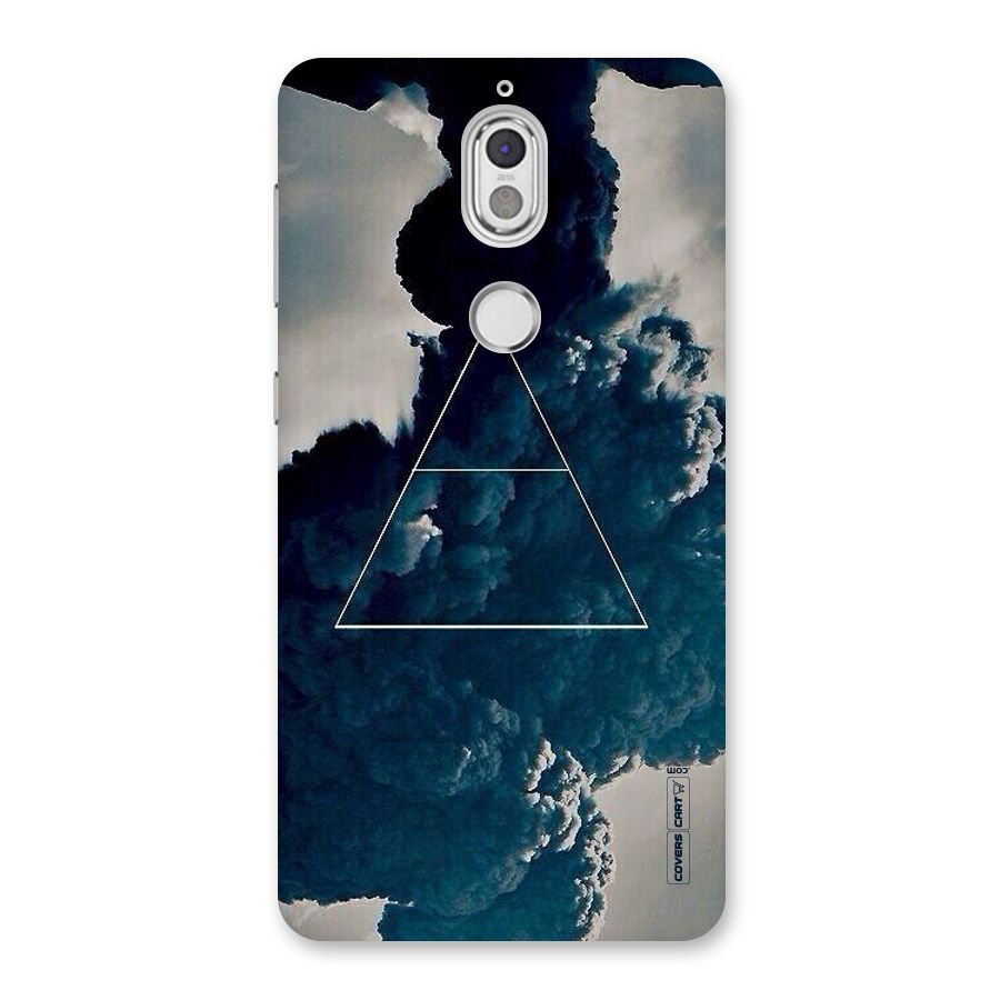 Blue Hue Smoke Back Case for Nokia 7
