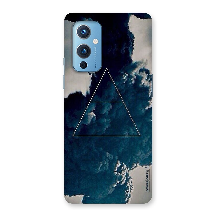 Blue Hue Smoke Back Case for OnePlus 9