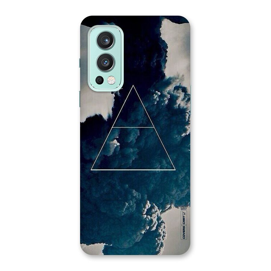 Blue Hue Smoke Back Case for OnePlus Nord 2 5G