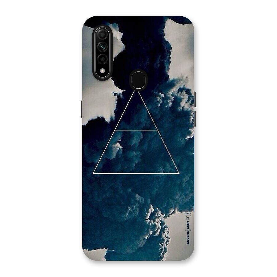 Blue Hue Smoke Back Case for Oppo A31