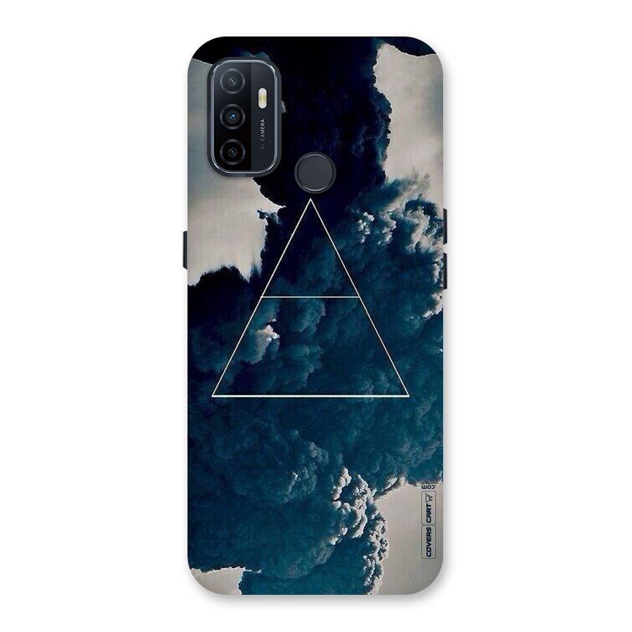 Blue Hue Smoke Back Case for Oppo A32