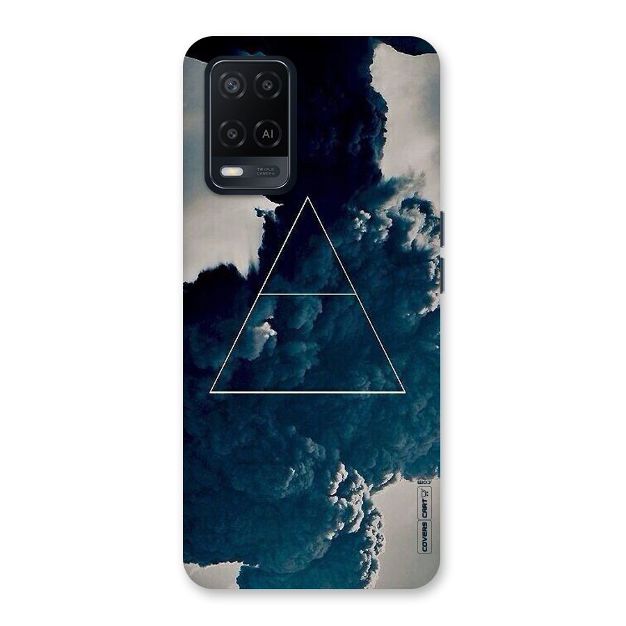 Blue Hue Smoke Back Case for Oppo A54
