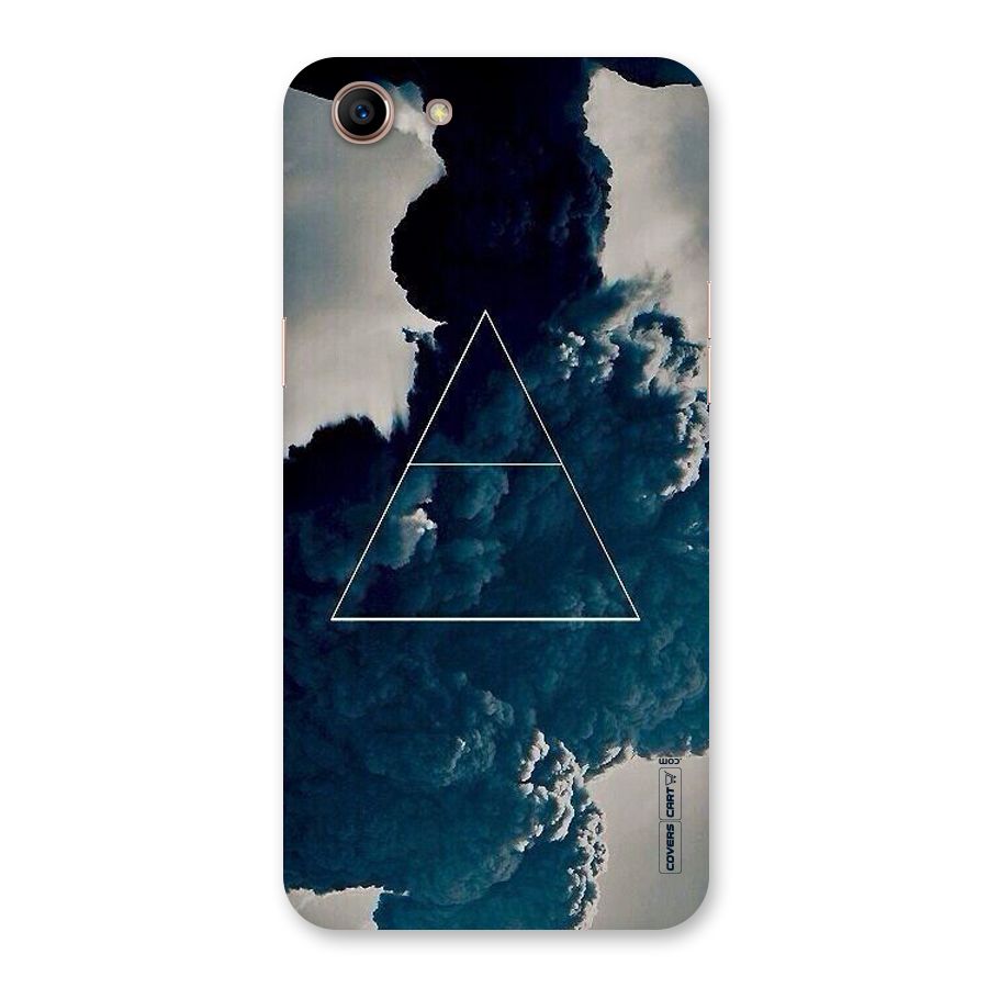 Blue Hue Smoke Back Case for Oppo A83 (2018)