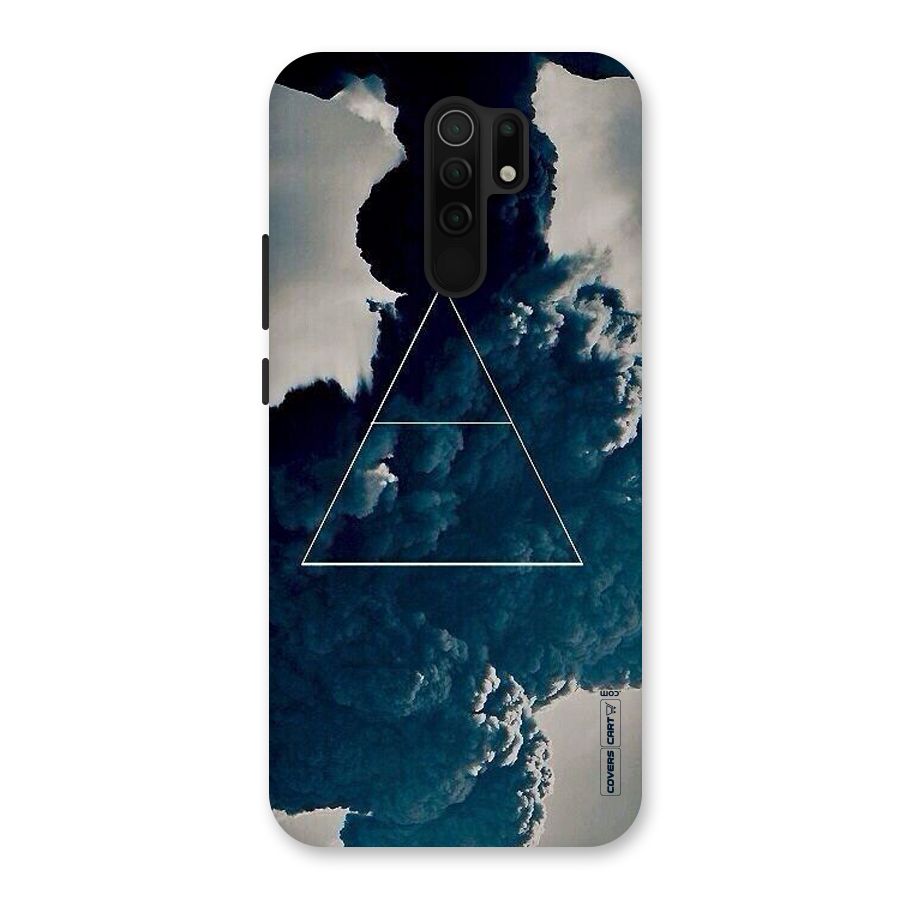 Blue Hue Smoke Back Case for Poco M2