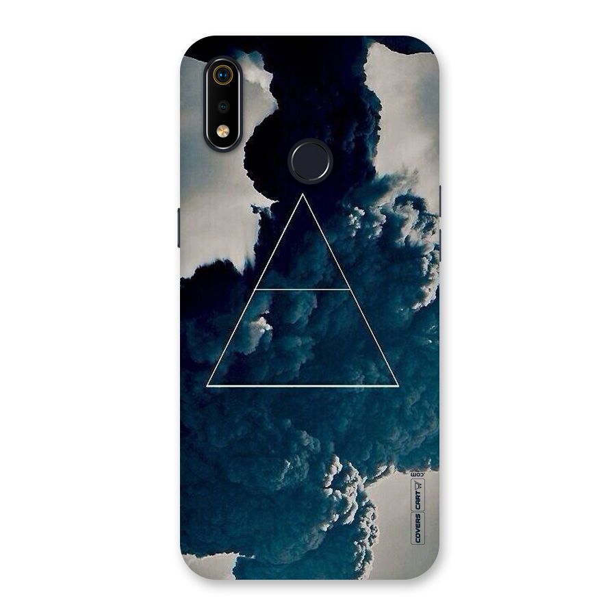 Blue Hue Smoke Back Case for Realme 3i