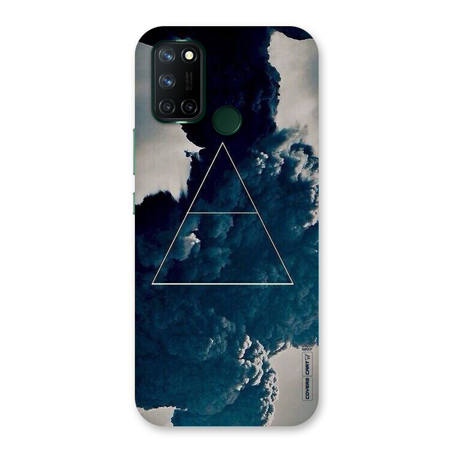 Blue Hue Smoke Back Case for Realme 7i