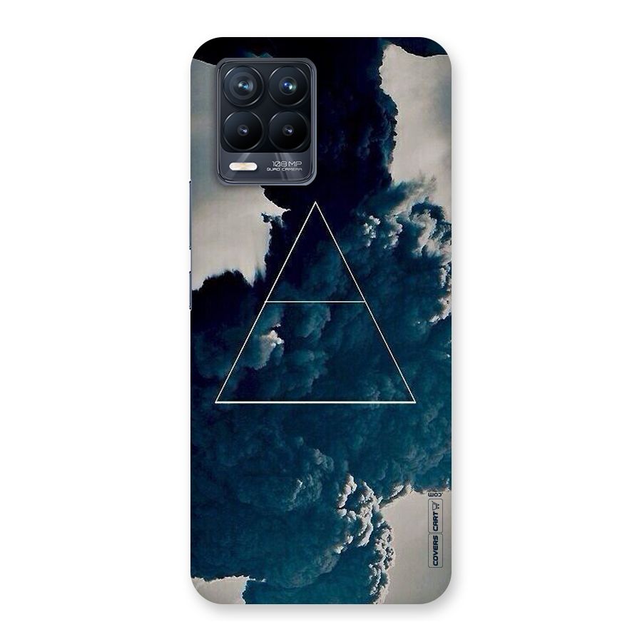Blue Hue Smoke Back Case for Realme 8 Pro