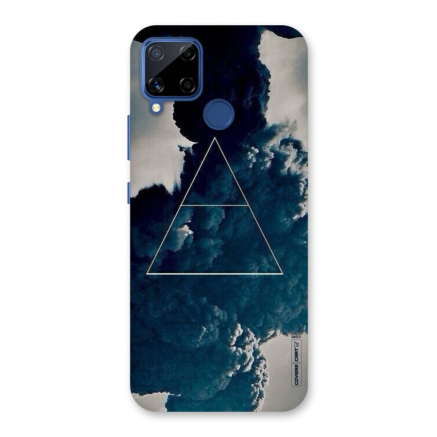 Blue Hue Smoke Back Case for Realme C15