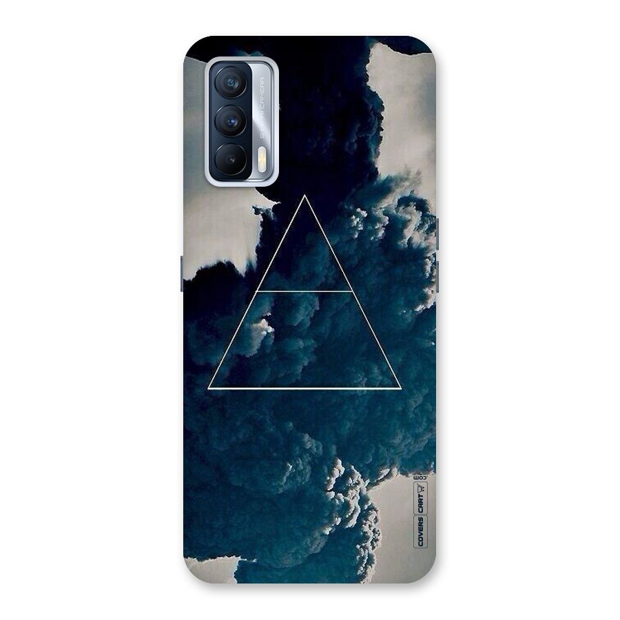Blue Hue Smoke Back Case for Realme X7