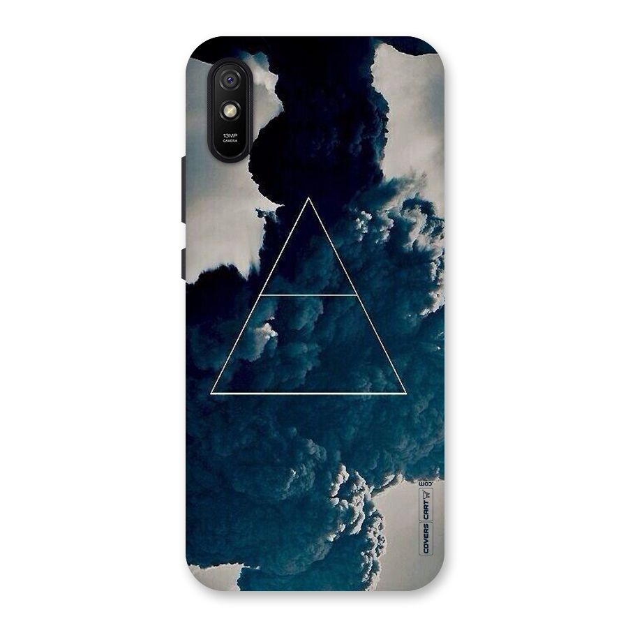 Blue Hue Smoke Back Case for Redmi 9A