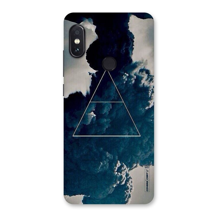 Blue Hue Smoke Back Case for Redmi Note 5 Pro