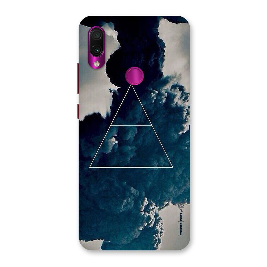 Blue Hue Smoke Back Case for Redmi Note 7 Pro