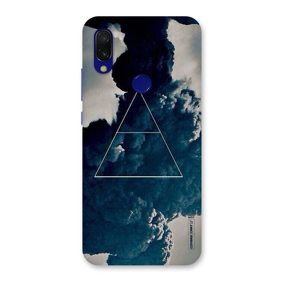 Blue Hue Smoke Back Case for Redmi Y3