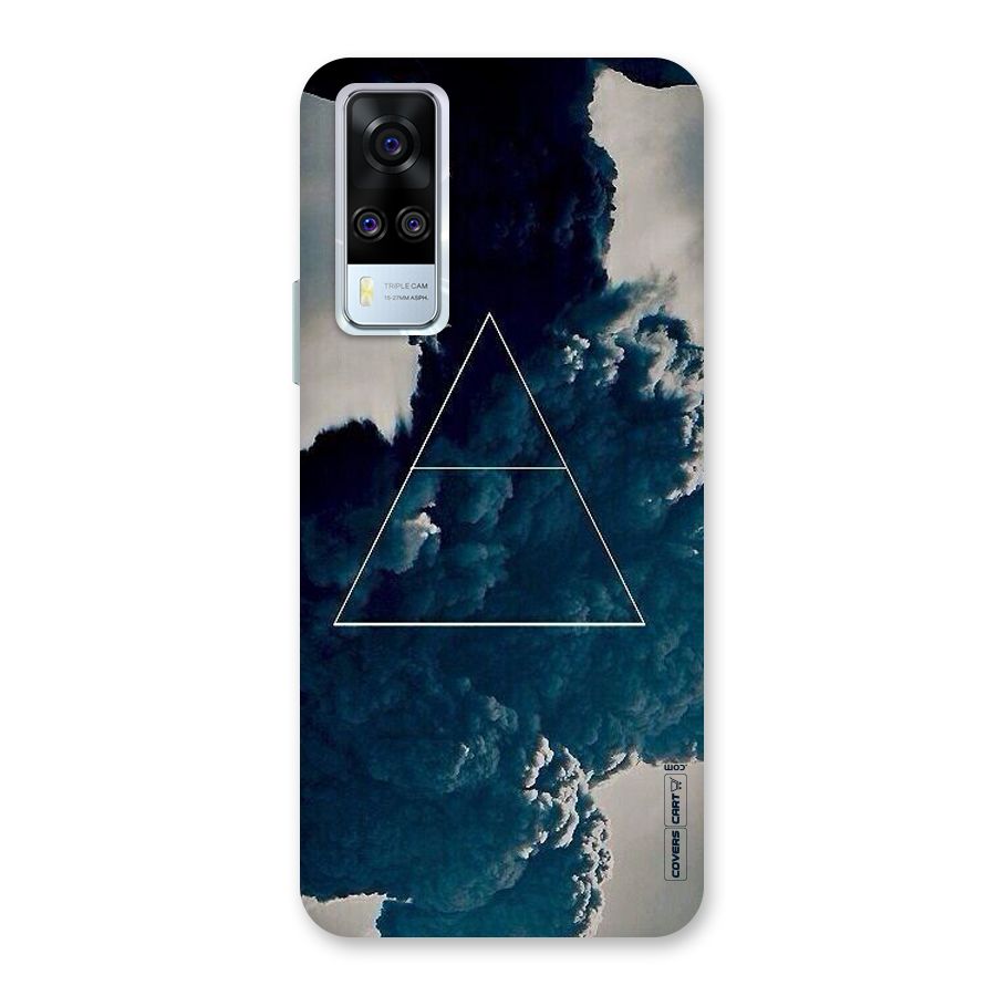 Blue Hue Smoke Back Case for Vivo Y31