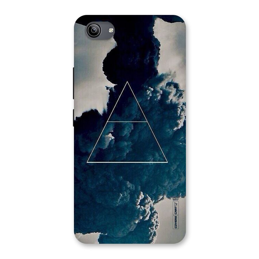 Blue Hue Smoke Back Case for Vivo Y81i