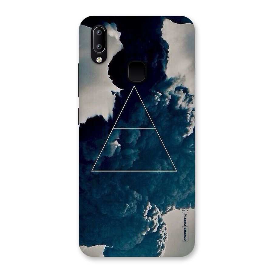 Blue Hue Smoke Back Case for Vivo Y93