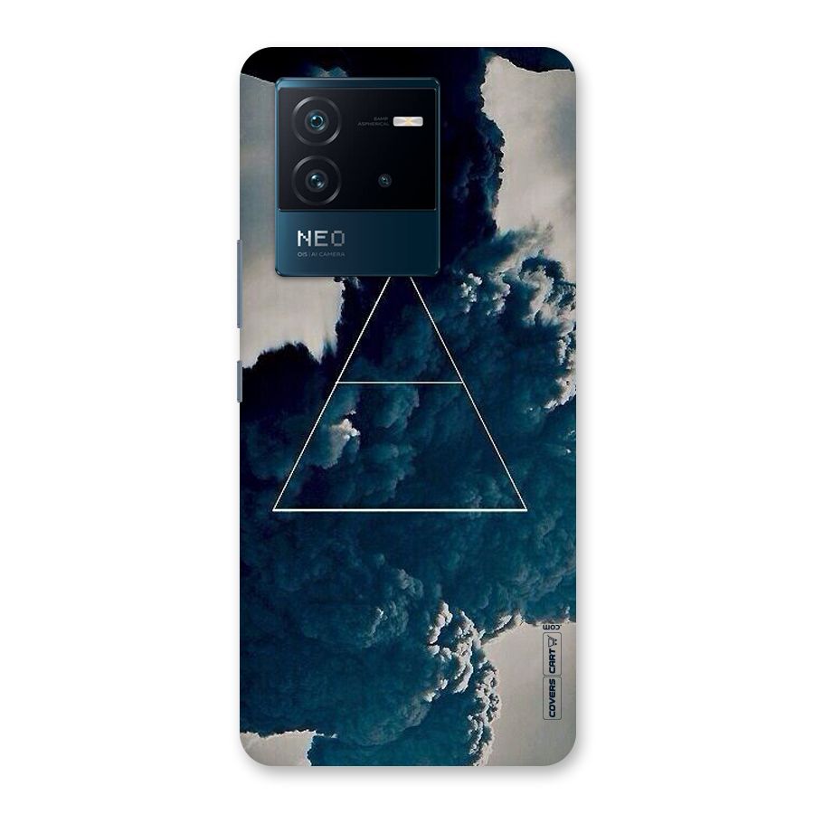 Blue Hue Smoke Back Case for Vivo iQOO Neo 6 5G