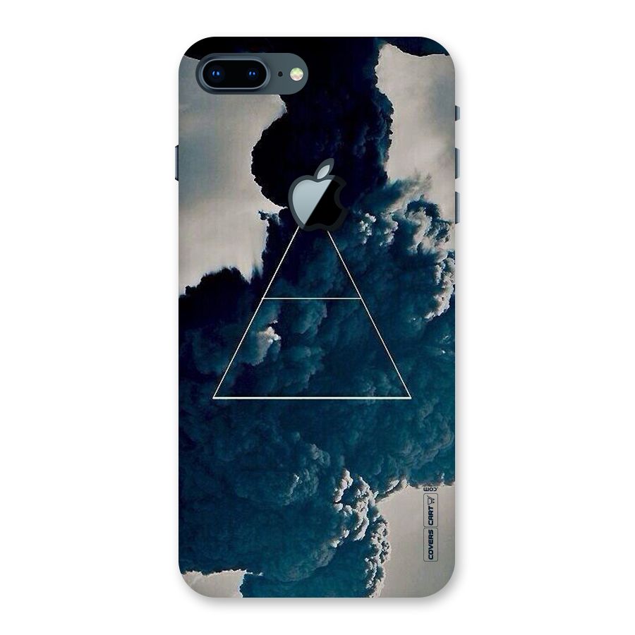 Blue Hue Smoke Back Case for iPhone 7 Plus Apple Cut
