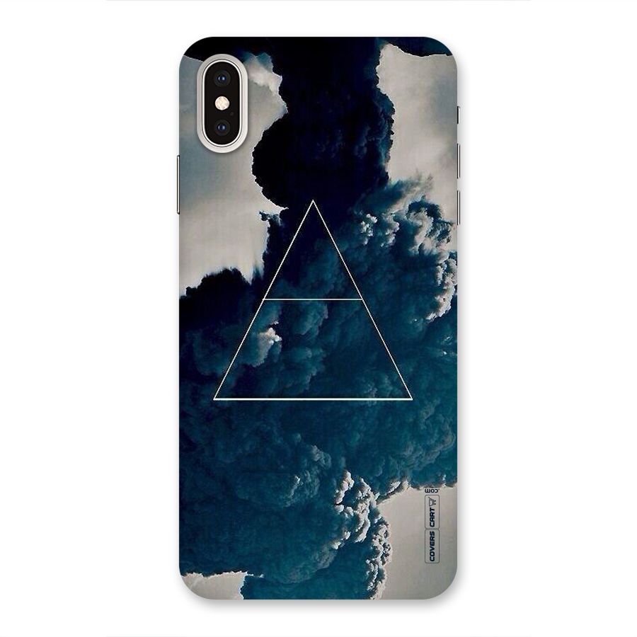 Blue Hue Smoke Back Case for iPhone XS Max