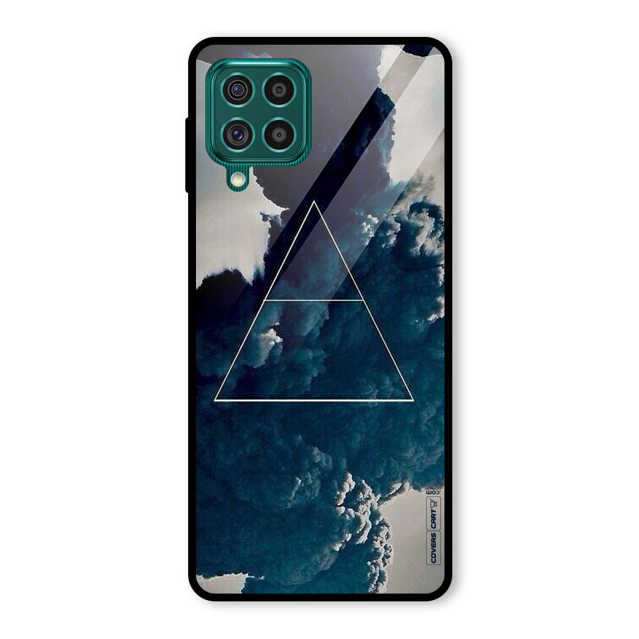 Blue Hue Smoke Glass Back Case for Galaxy F62