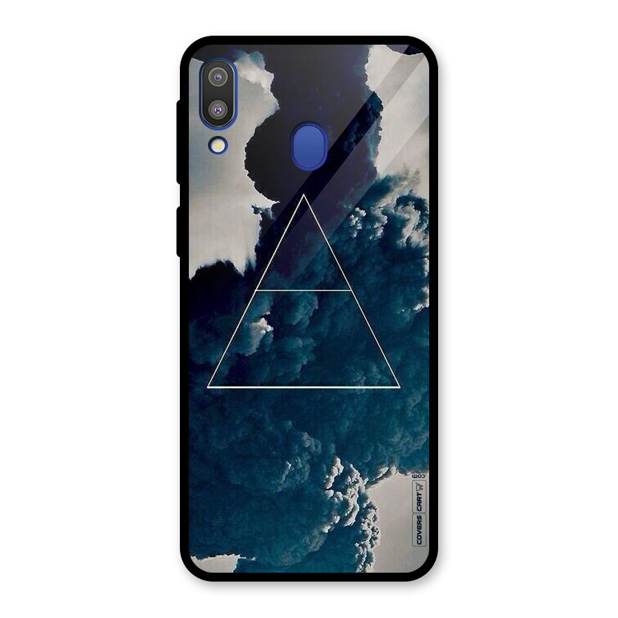 Blue Hue Smoke Glass Back Case for Galaxy M20