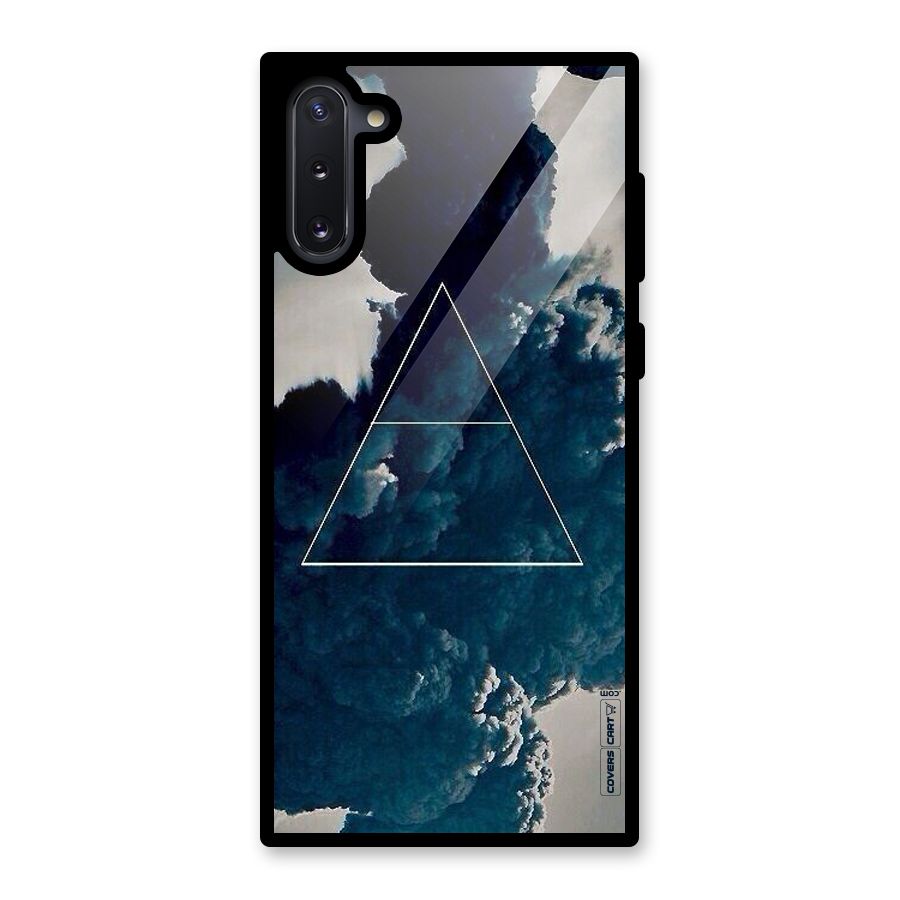 Blue Hue Smoke Glass Back Case for Galaxy Note 10