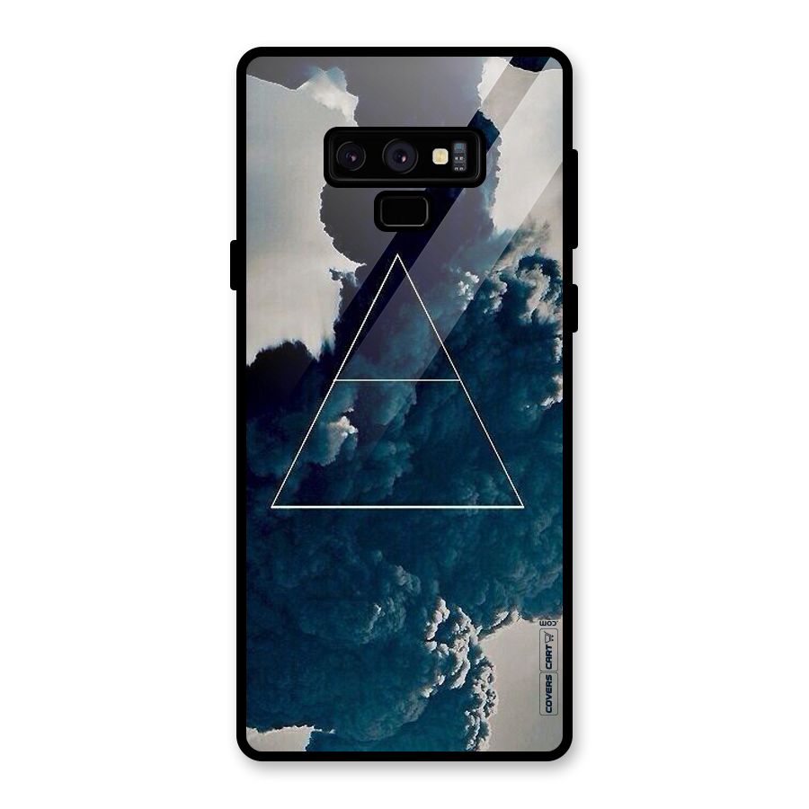 Blue Hue Smoke Glass Back Case for Galaxy Note 9