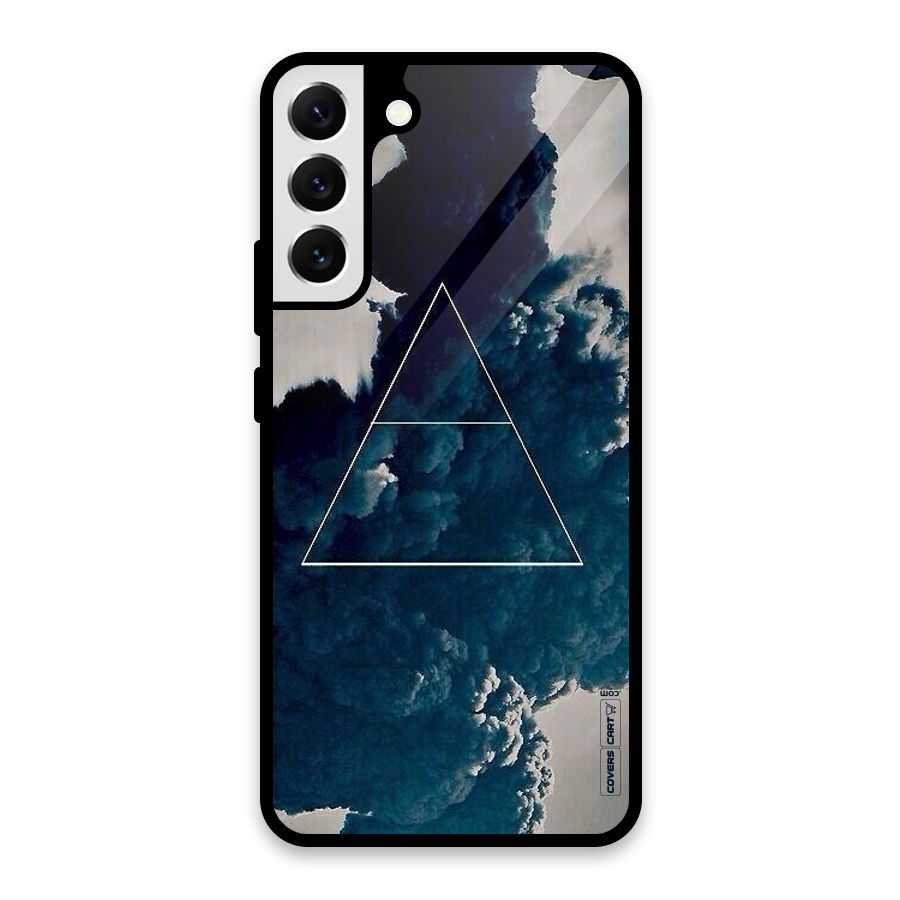 Blue Hue Smoke Glass Back Case for Galaxy S22 Plus 5G