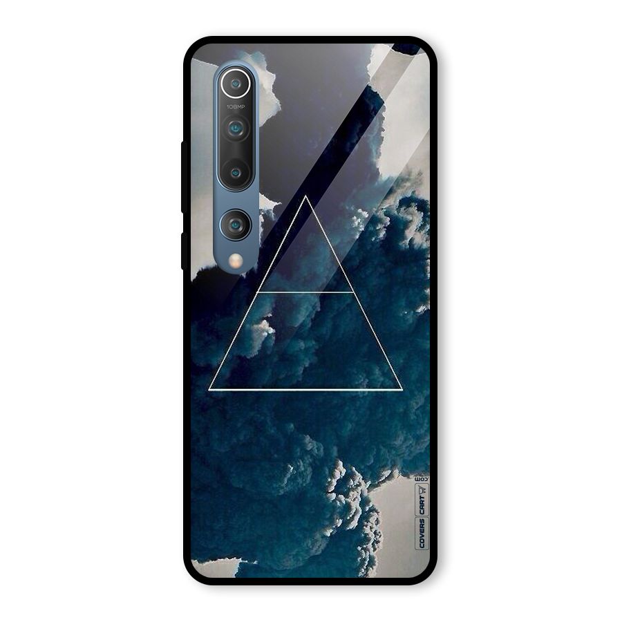 Blue Hue Smoke Glass Back Case for Mi 10