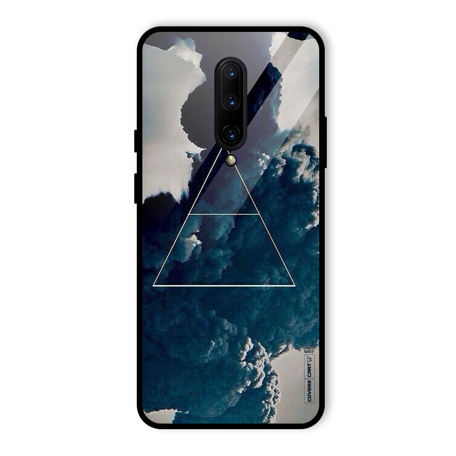 Blue Hue Smoke Glass Back Case for OnePlus 7 Pro