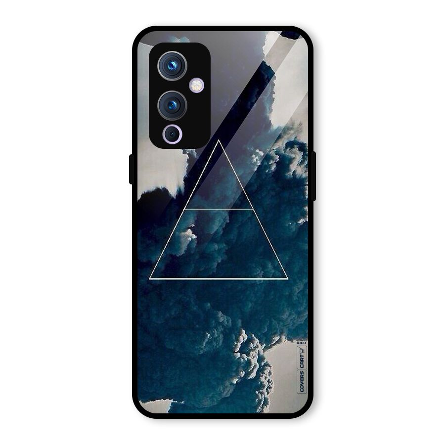 Blue Hue Smoke Glass Back Case for OnePlus 9