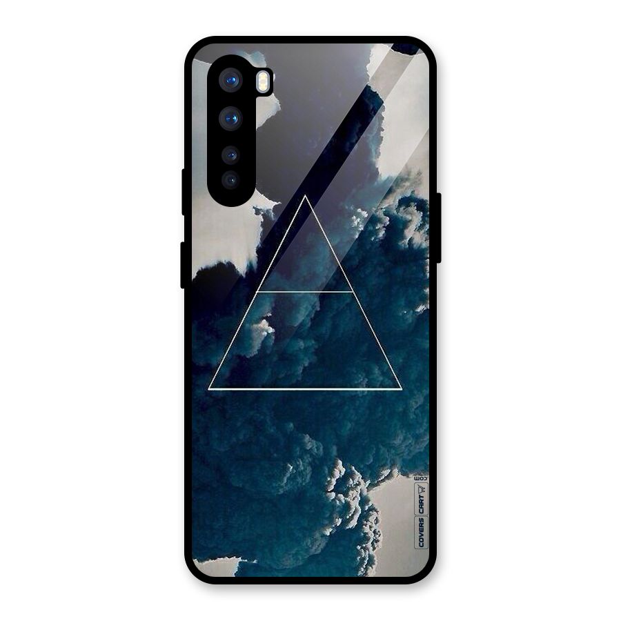 Blue Hue Smoke Glass Back Case for OnePlus Nord